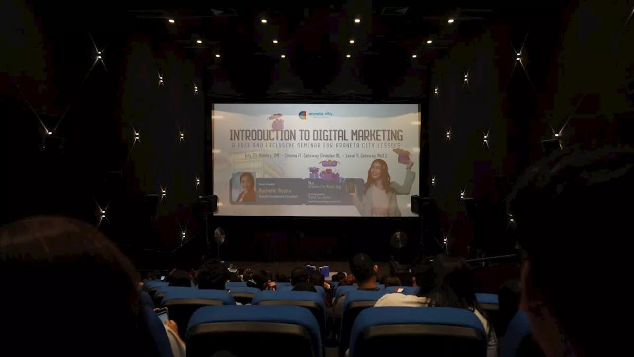 Araneta City holds exclusive digital marketing seminar for lessees