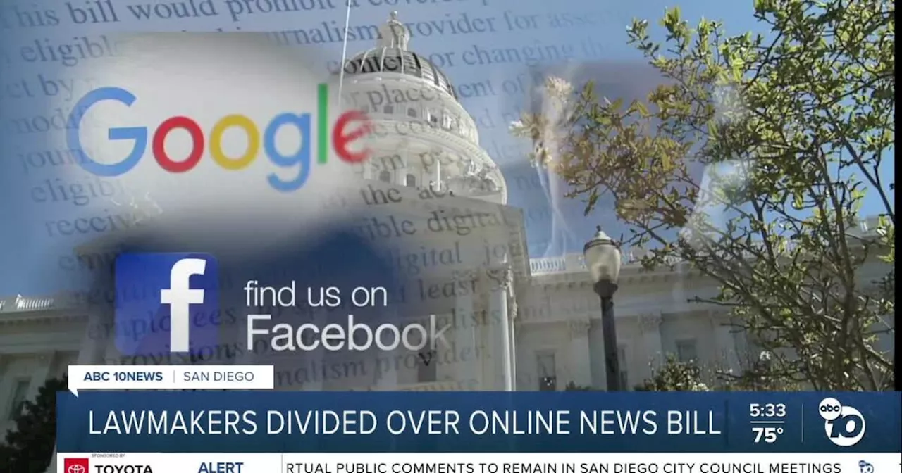 Ad campaign targets 'big tech cartel' in effort to drum up support for online news bill