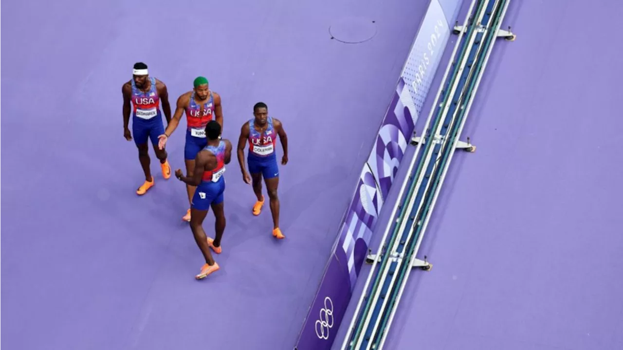 USA men’s relay team disqualified in ‘terrible’ Olympics moment