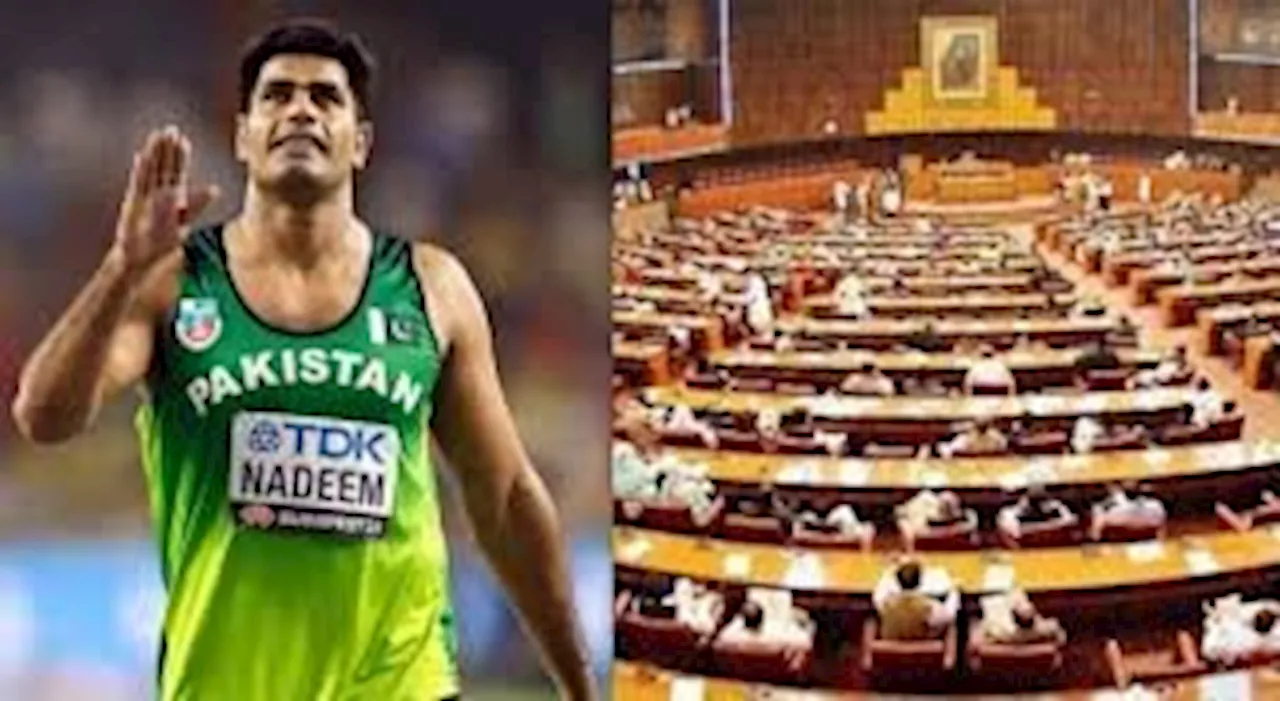 NA passes resolution to confer civil award on Arshad Nadeem