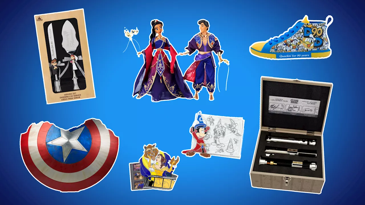 Shop limited-edition Disney collectibles celebrating D23