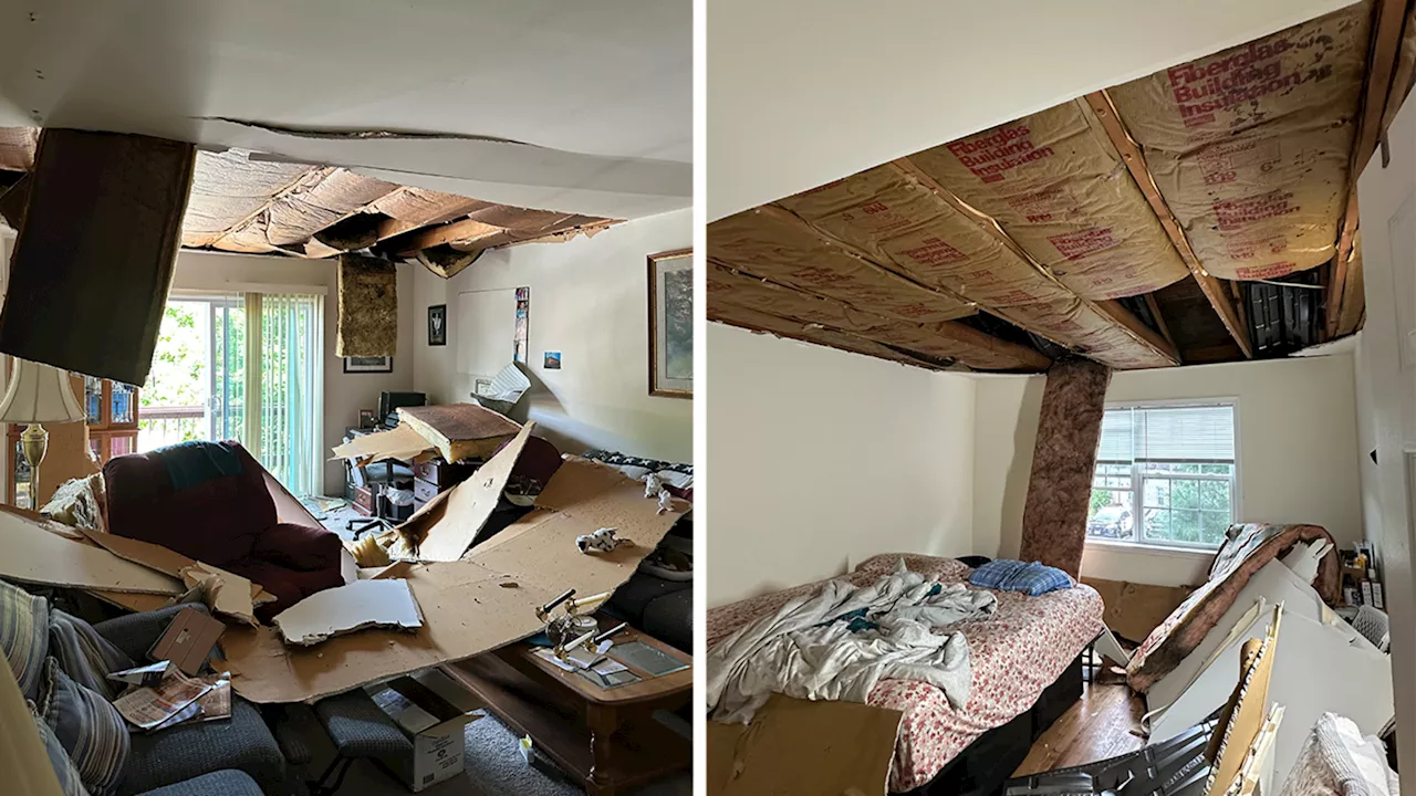 Hundreds of apartments in Edison evacuated after 2 ceilings collapse in a week