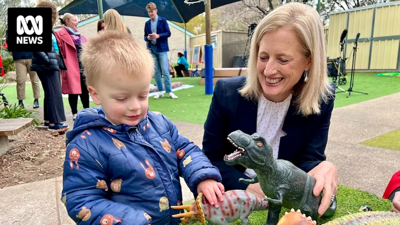 Pay rise for workers a step towards universal early childhood education, as Katy Gallagher says 'more work to be done'