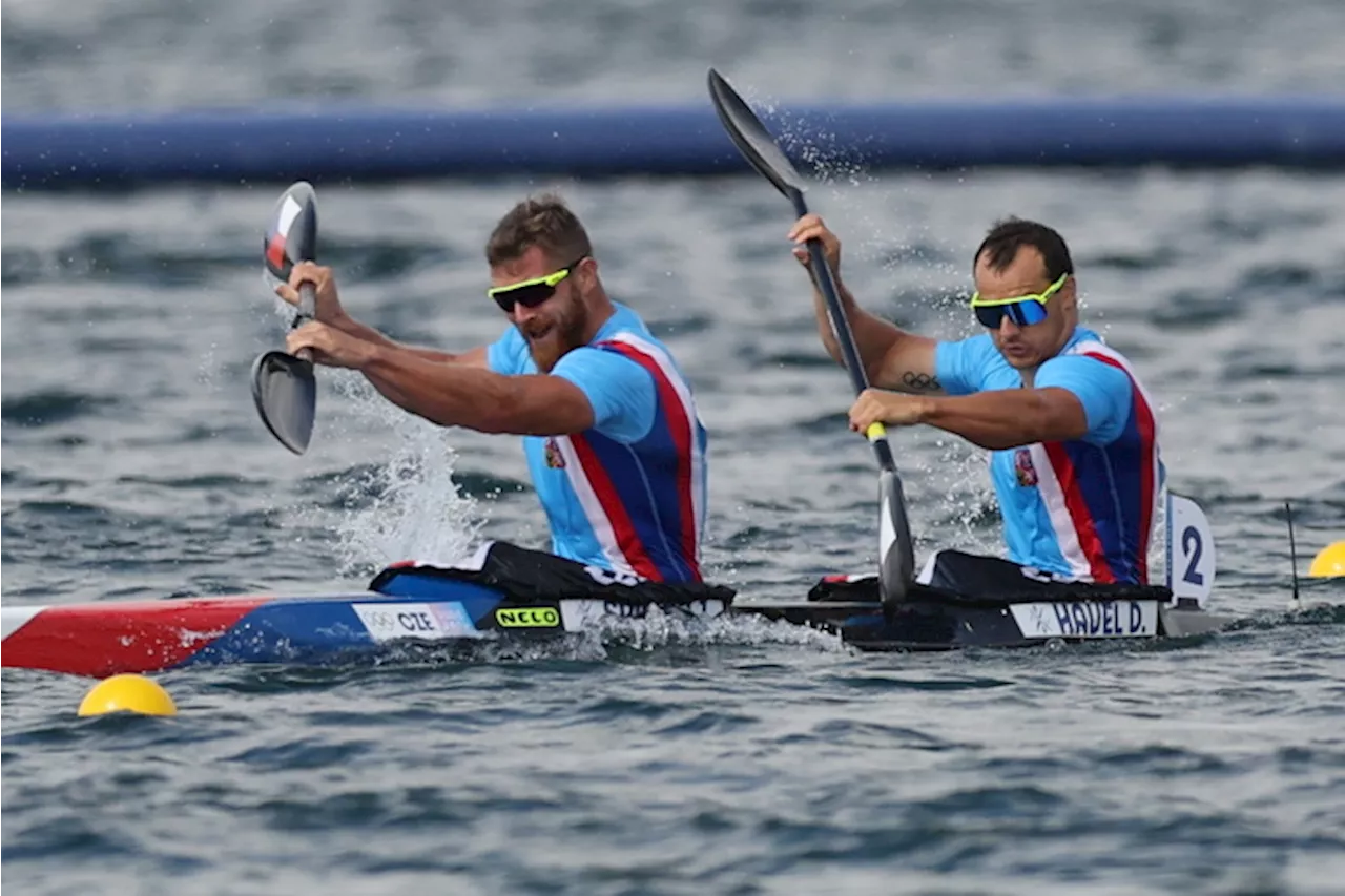 I cechi Jakub Spicar e Daniel Havel nella canoa sprint