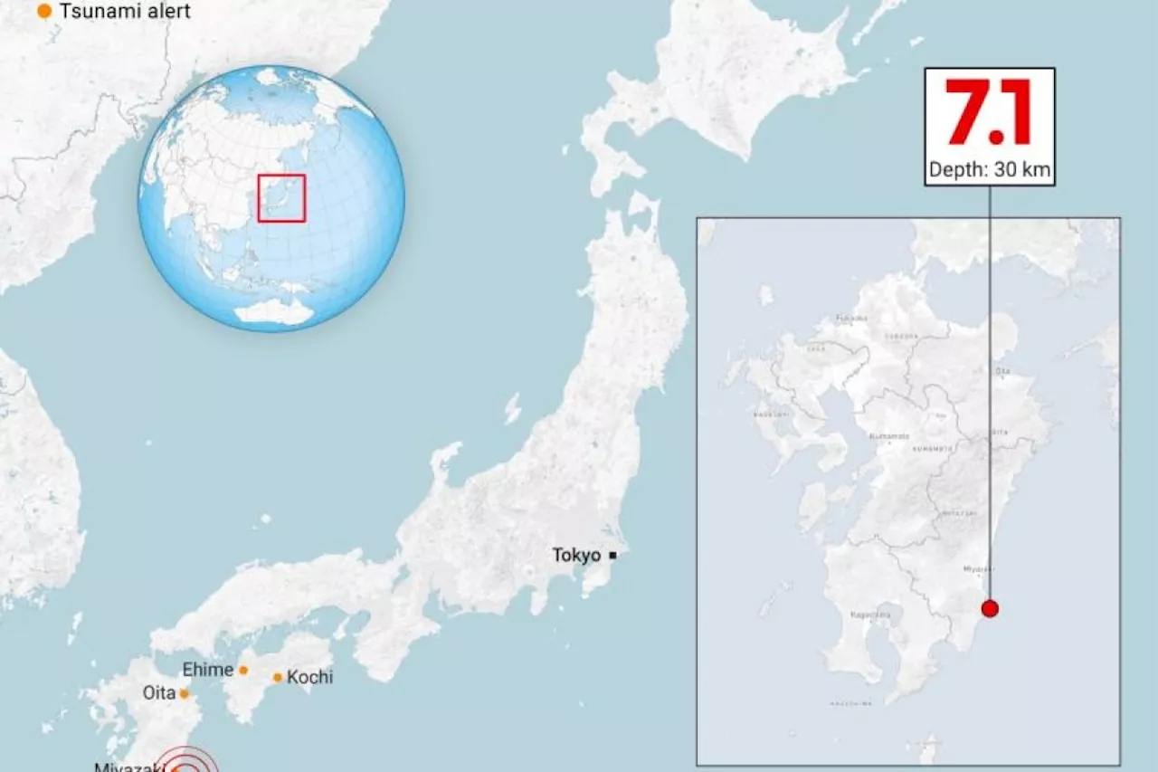 Badan Cuaca Jepang ungkap risiko gempa bumi 'besar' meningkat