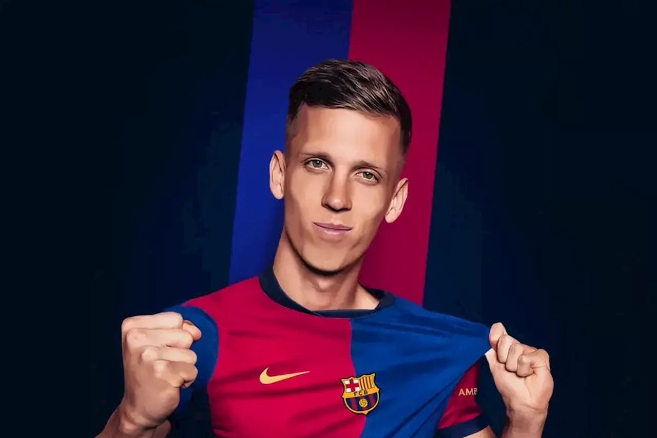 Barcelona resmi mengumumkan transfer Dani Olmo dari RB Leipzig