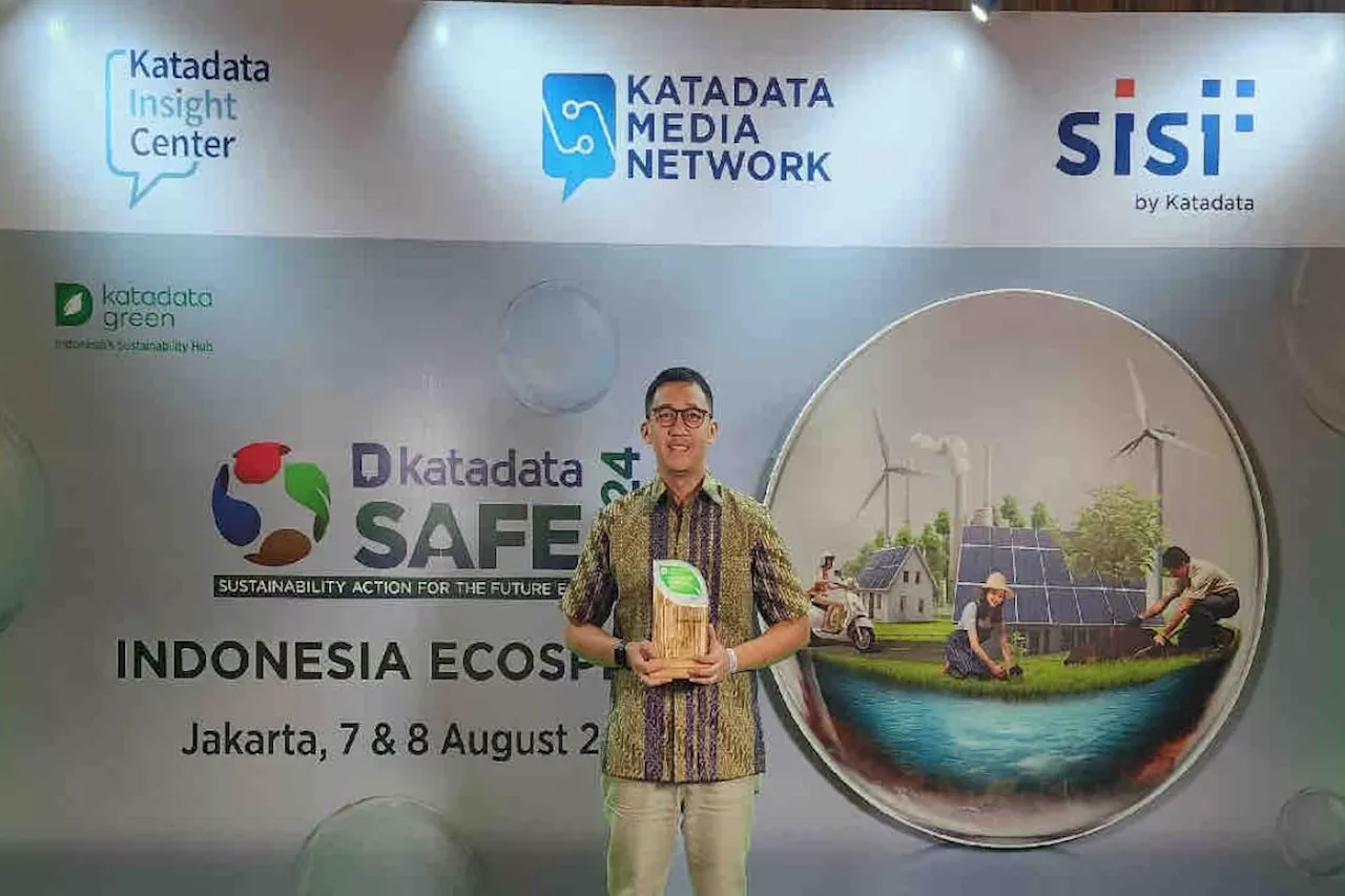 PT HIS raih penghargaan 'Katadata Green Initiative Award 2024'