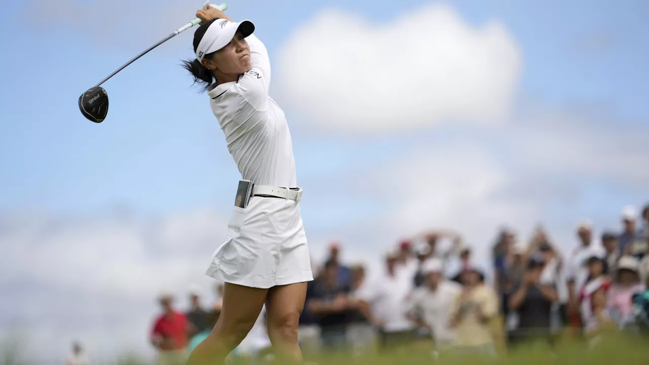 Lydia Ko is tied for the lead with a gold medal and LPGA Hall of Fame in her sights