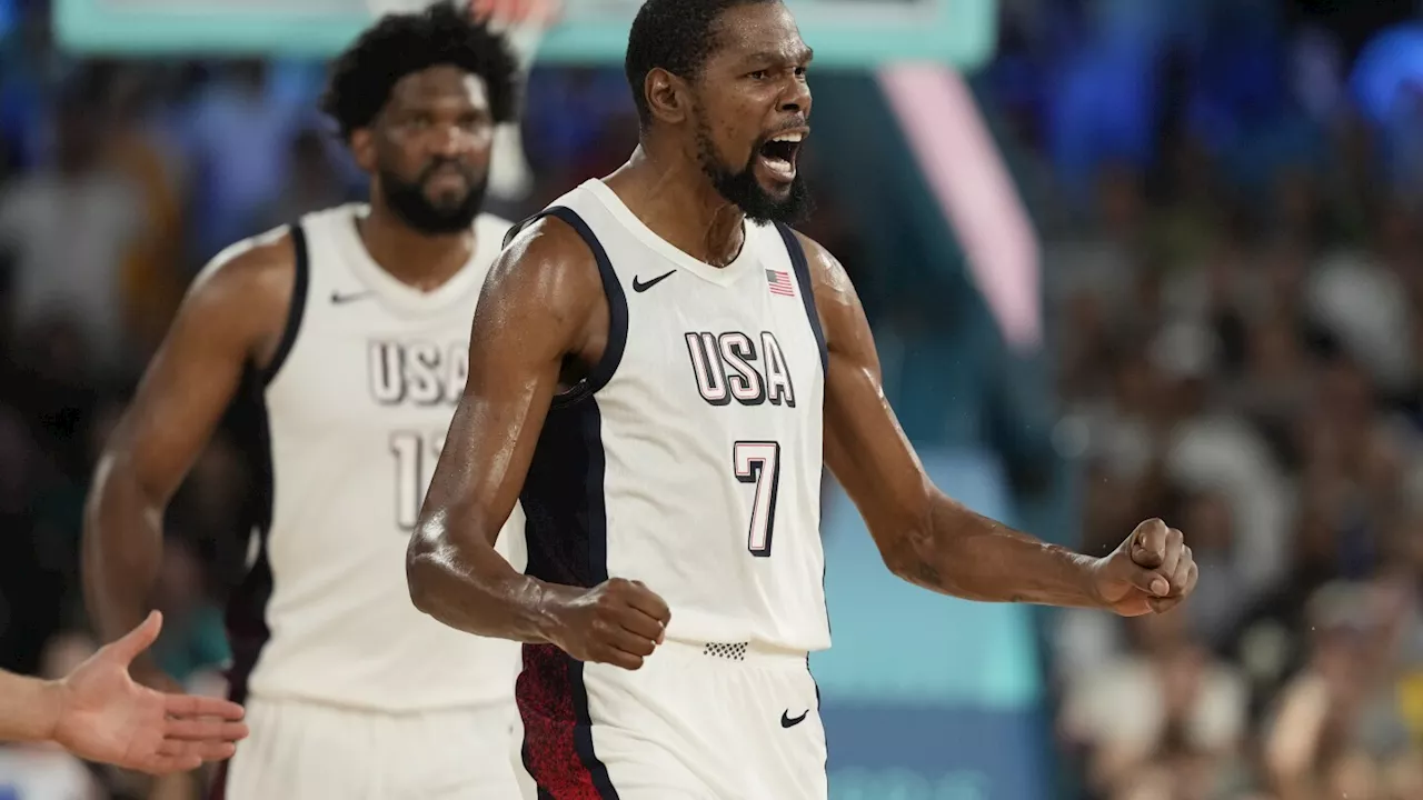 The US will play France for the basketball crown at the Paris Games in a gold-medal rematch