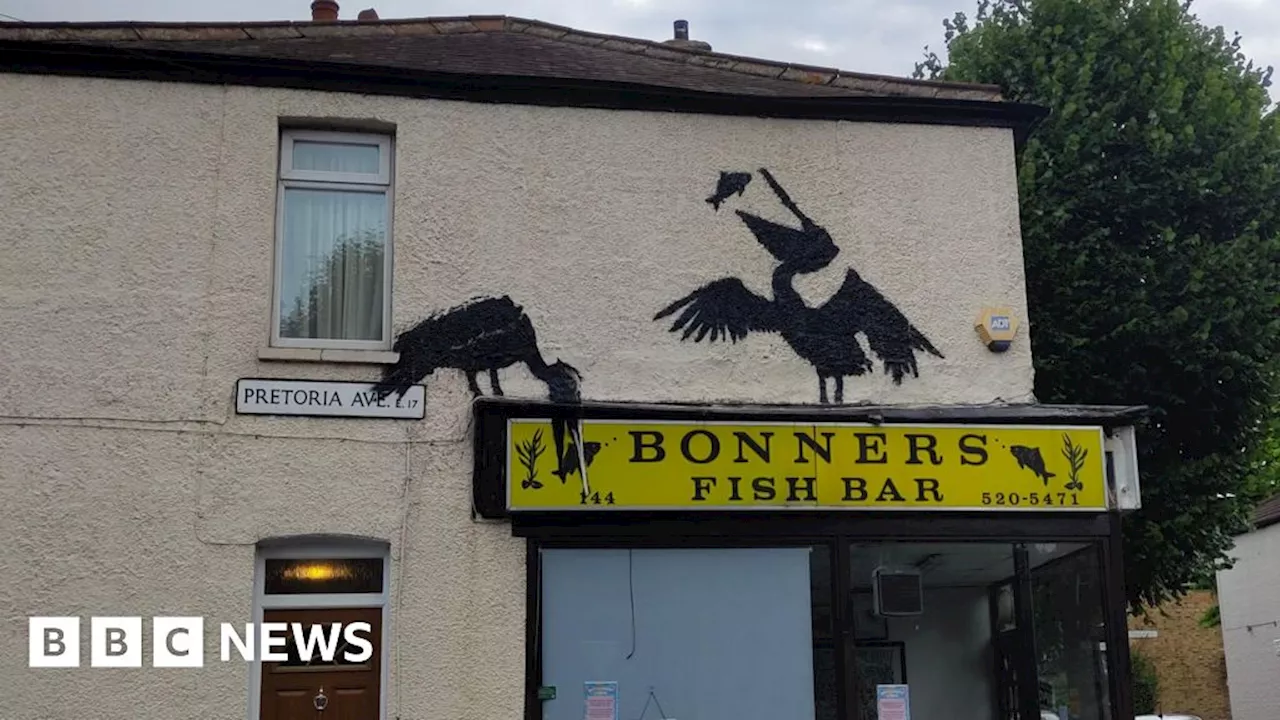 Banksy: Fifth London work in five days appears in Walthamstow