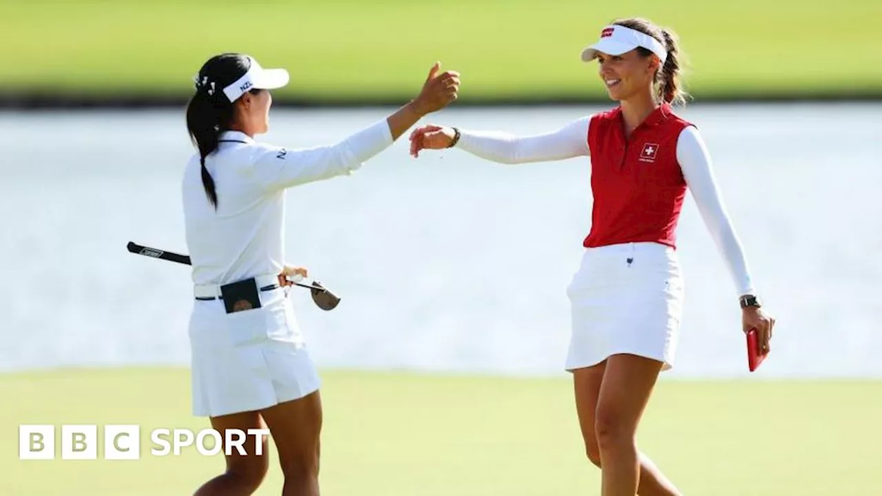 Paris 2024: Morgane Metraux and Lydia Ko tied for lead in women's Olympics golf