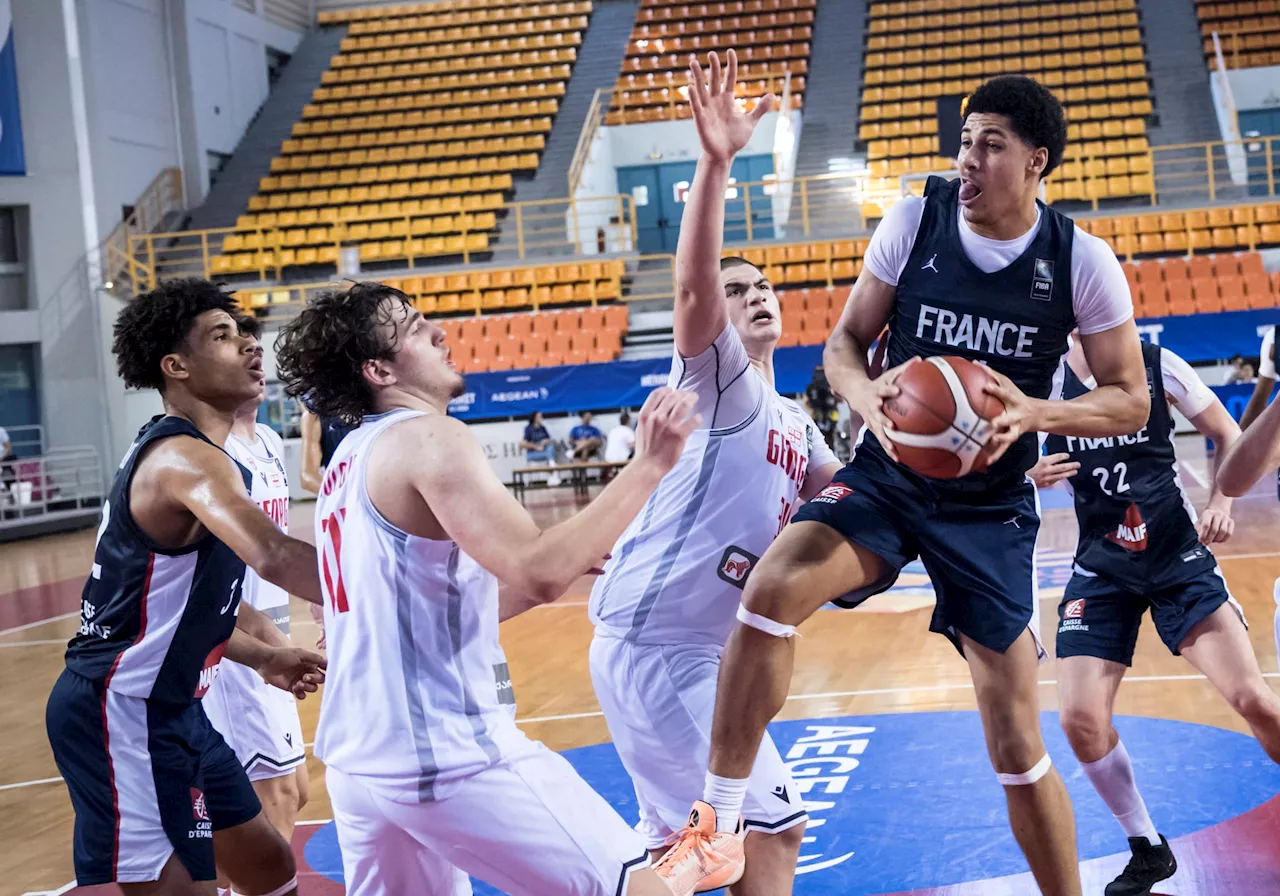 L’équipe de France U16 à l’usure contre la Géorgie