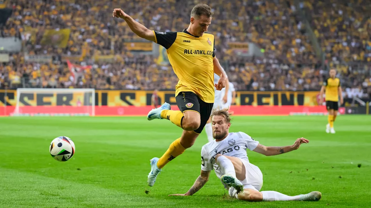 Trotz 0:2-Schock: Dynamo Dresden siegt 4:2 gegen Cottbus