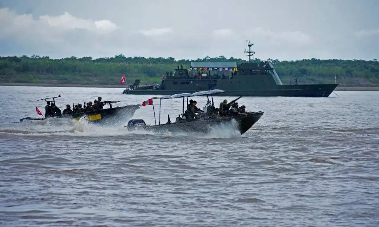 Encontraron dragas y laboratorios de cocaína de las disidencias de las Farc en Amazonas