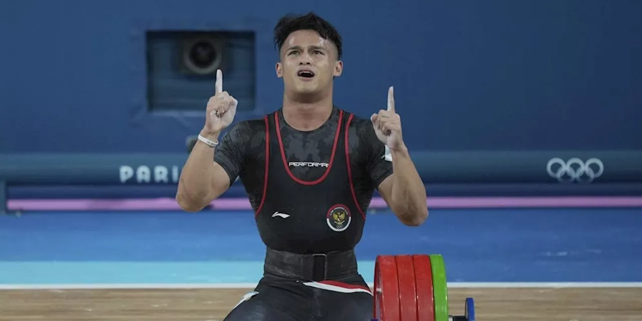 Momen Ikonik Olimpiade 2024: Tangisan Haru Rizki Juniansyah di Pelukan Ibunda Usai Raih Emas