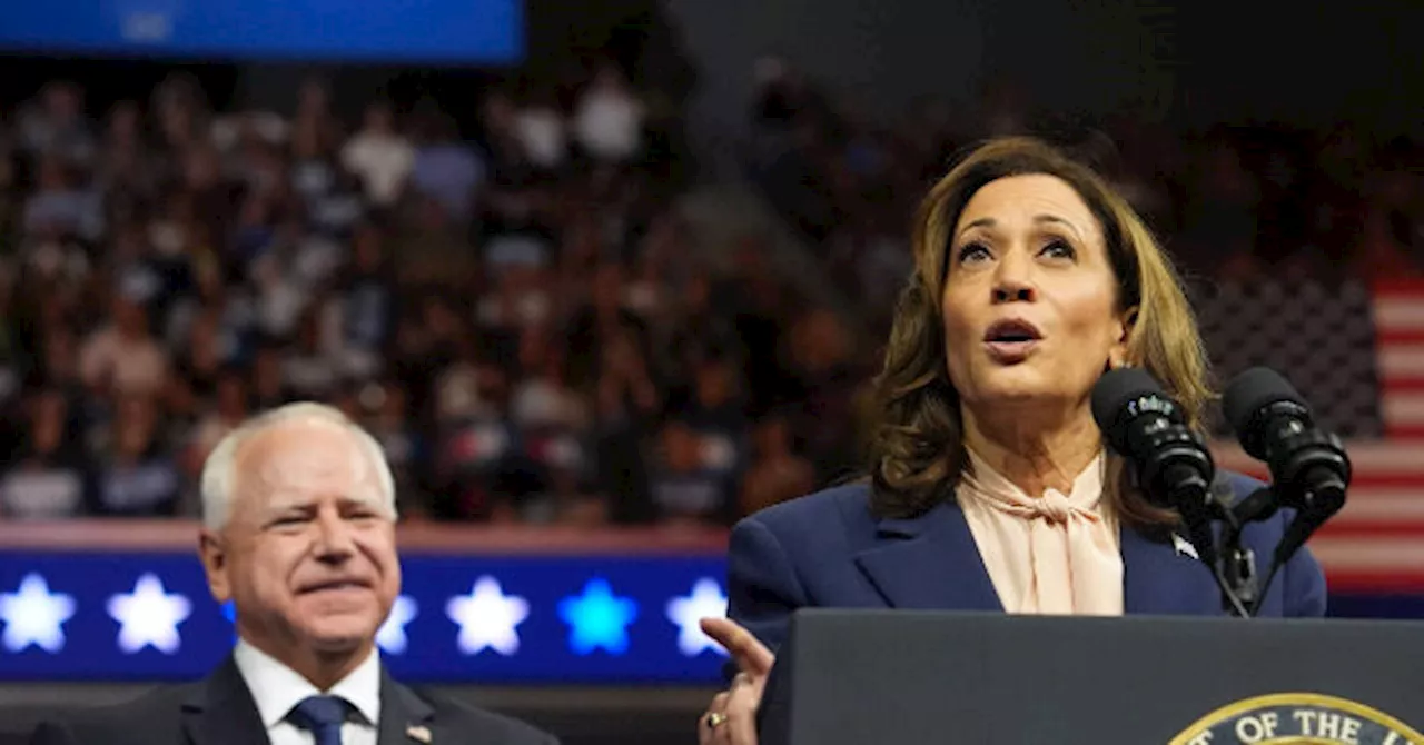 Kamala Harris Struggles to Answer Questions About Stolen Valor Accusations Against Tim Walz