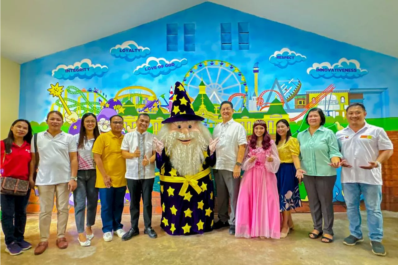 Enchanted Kingdom turns over 10th and 11th Brigada Eskwela classroom