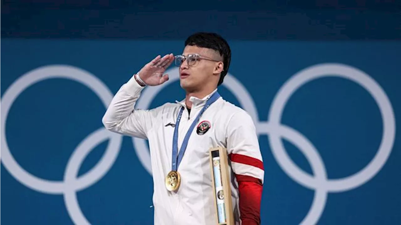 Rekor! Rizki Juniansyah Atlet Termuda Indonesia Peraih Emas Olimpiade