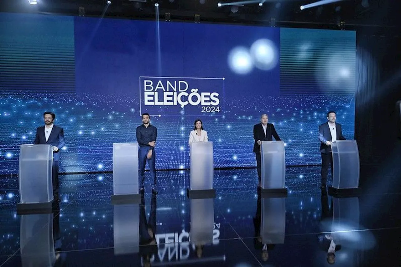 Primeiro debate na TV em SP é marcado por acusações e xingamentos entre candidatos