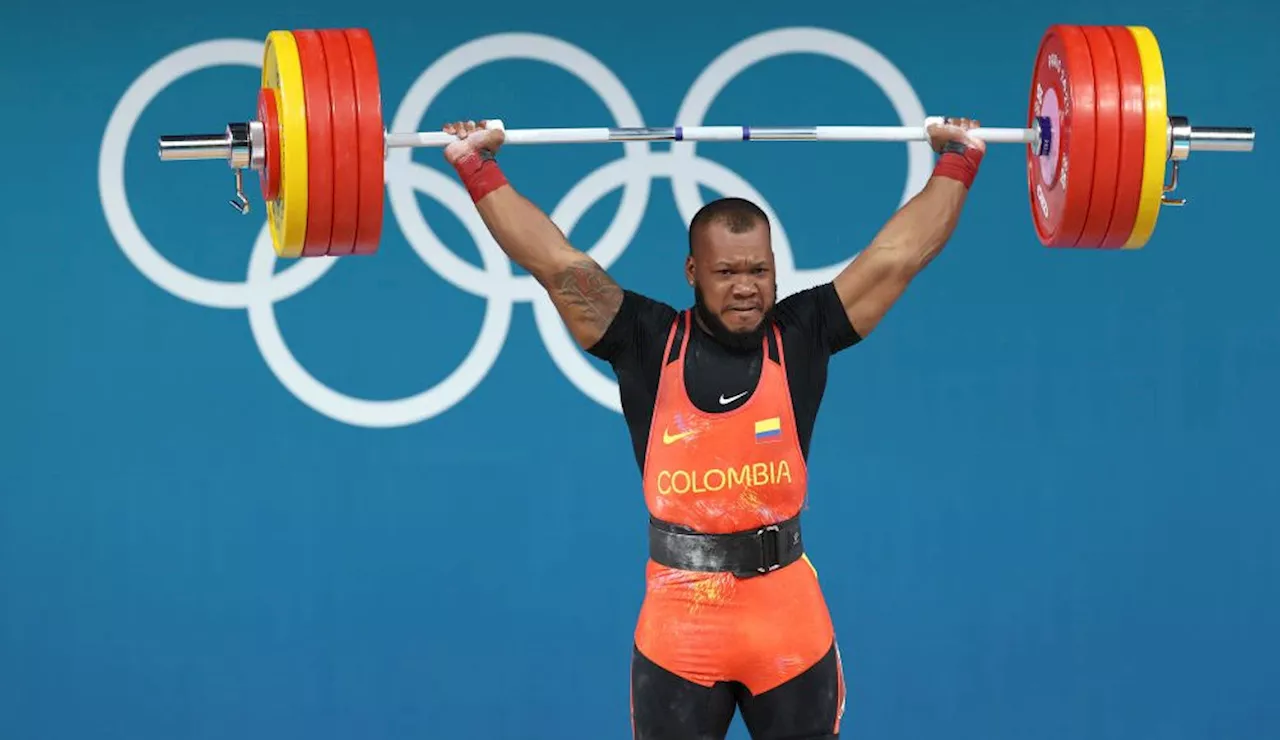 Segunda plata para Colombia: Yeison López gana medalla en halterofilia en su debut en París 2024