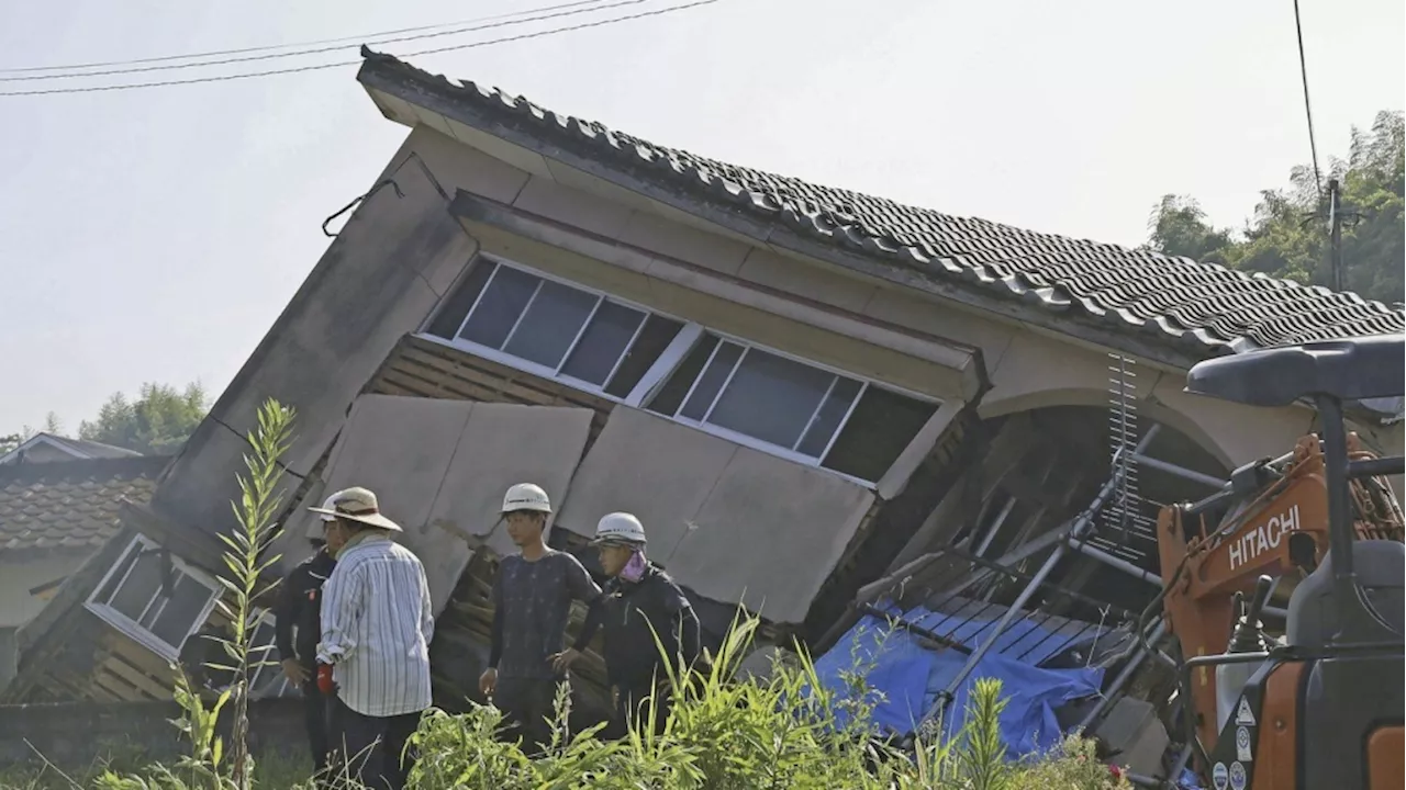 Japan's Kishida cancels Asia trip after scientists urge preparations for a possible 'megaquake'