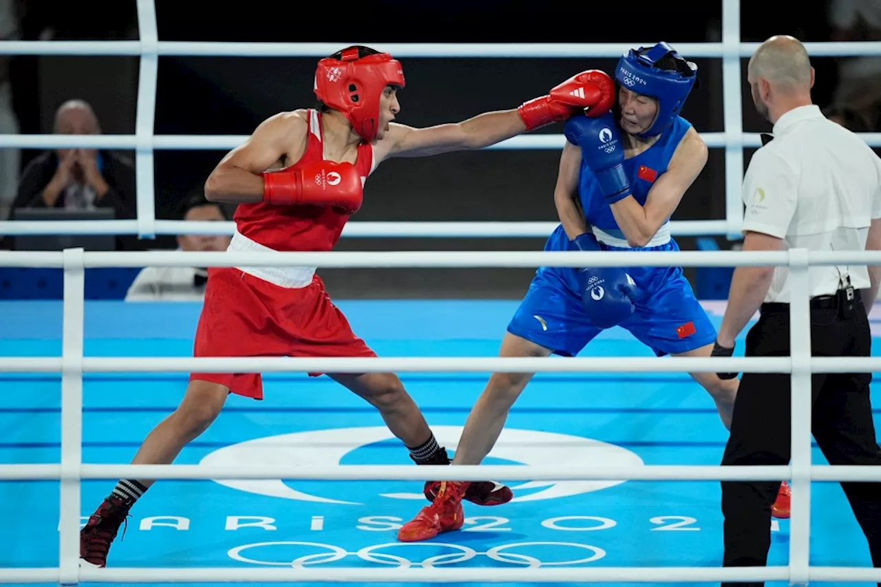 Algeria's Imane Khelif wins Olympic women's boxing gold