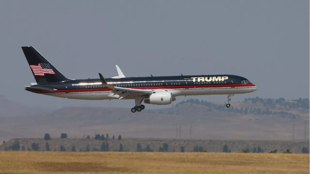 Trump plane heading to Montana rally was diverted but landed safely nearby, airport staff says