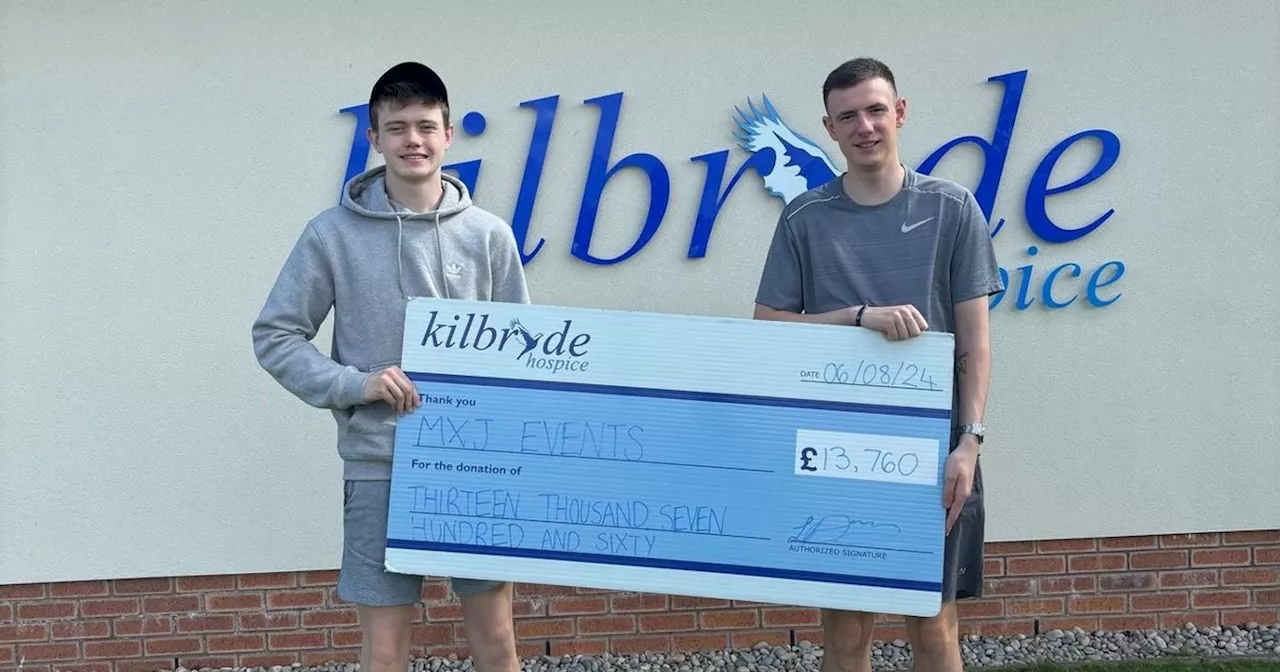 Best friends gift £13k to hospice in memory of 'heroic' EK teen Max Jones