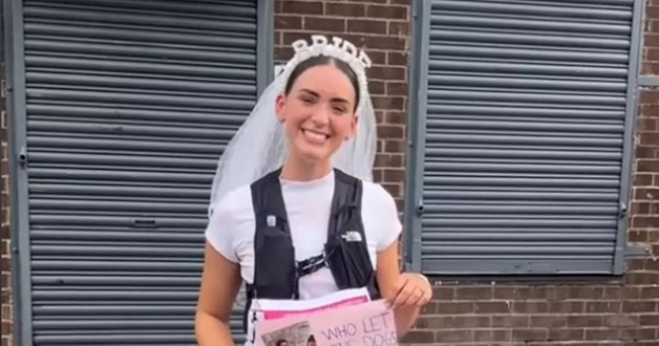 Bride stunned as pals arrange Glasgow hen do half-marathon inspired by love