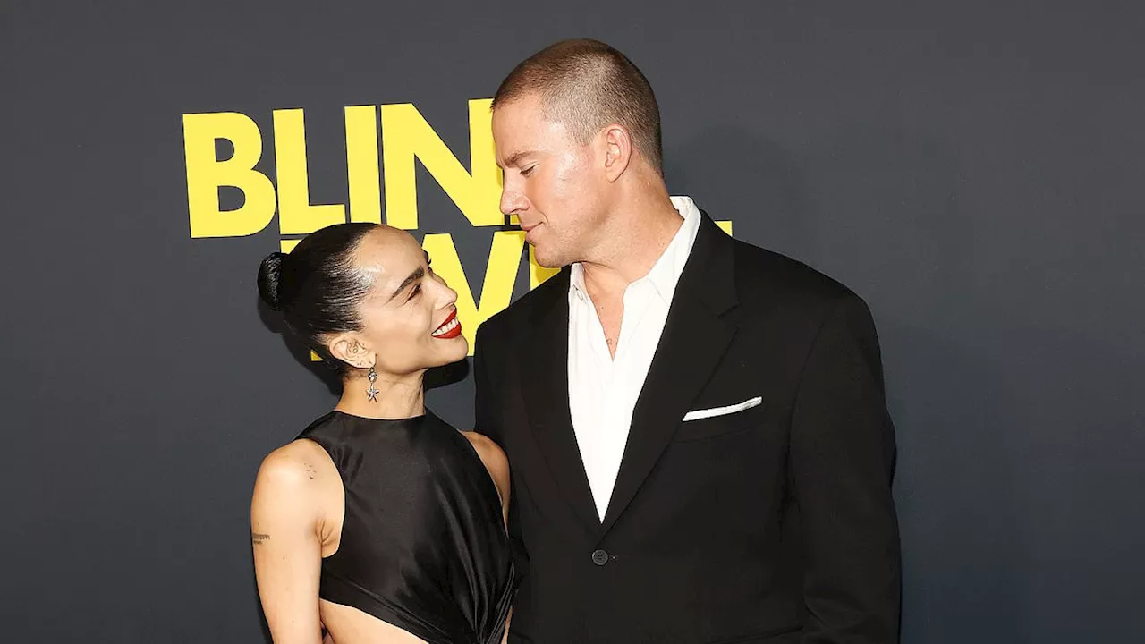 Channing Tatum talks marriage and kids as he gushes about acting with his fiancée Zoë Kravitz