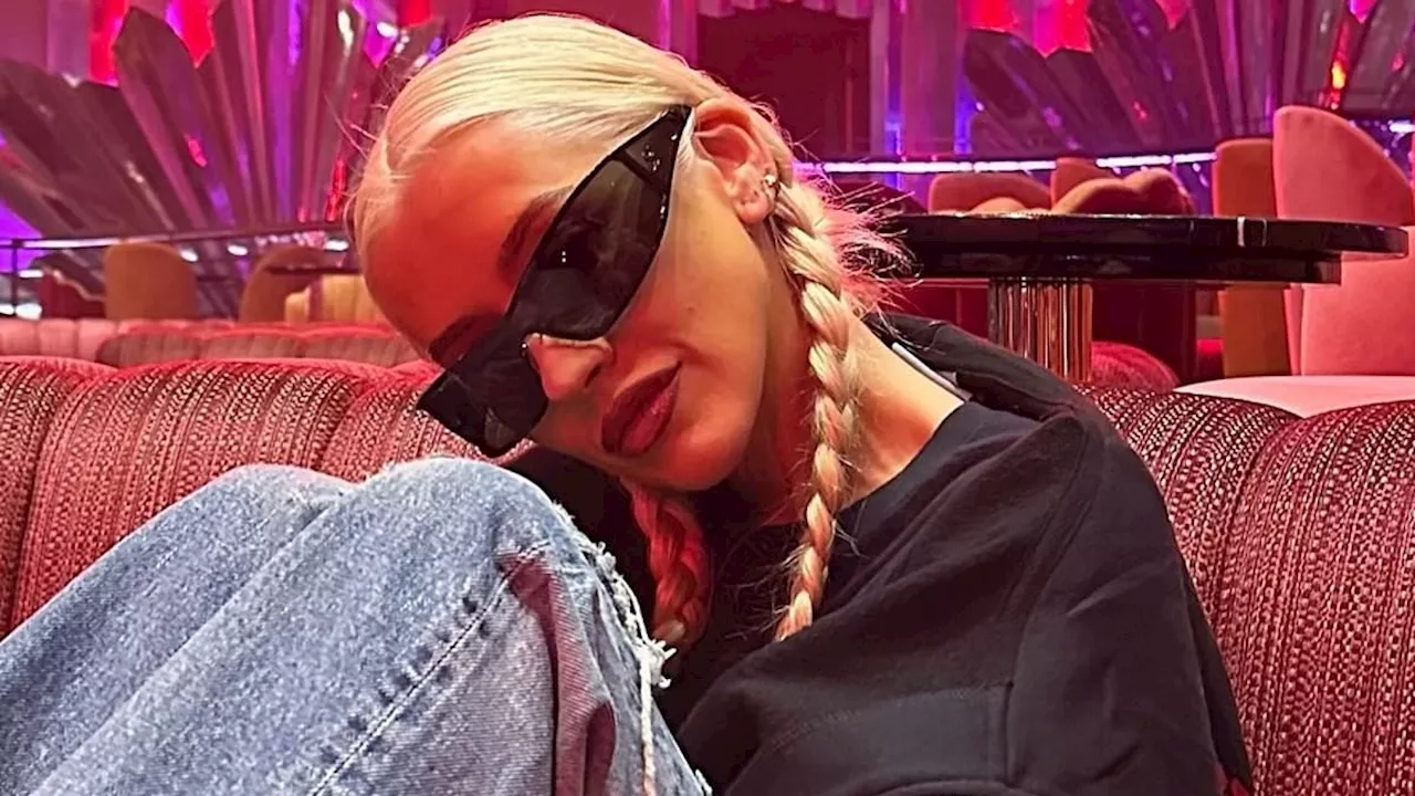 Christina Aguilera fuels Ozempic rumors as she shows off her dramatic 40lb weight loss with adorable...