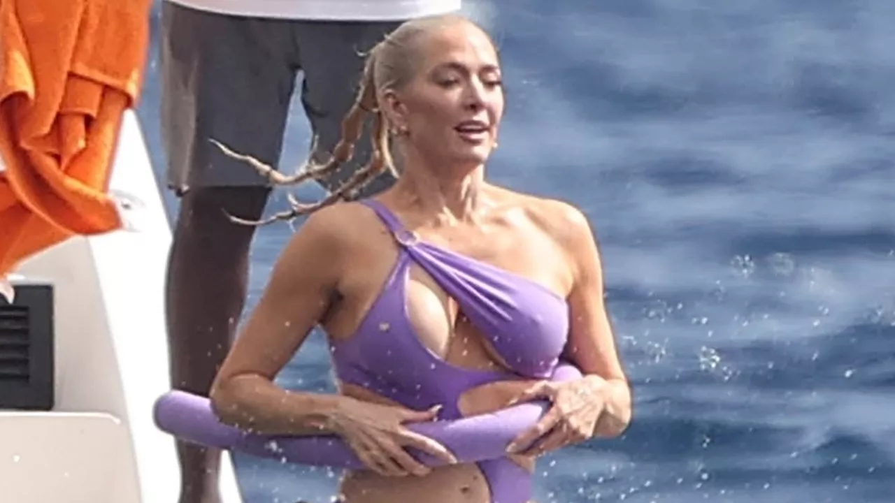 RHOBH star Erika Jayne looks stress-free with bikini-clad Kyle Richards in St. Lucia