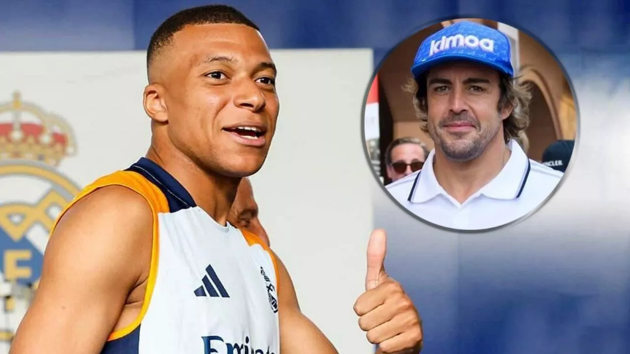 El pedido de Fernando Alonso a Kylian Mbappé tras su llegada al Real Madrid