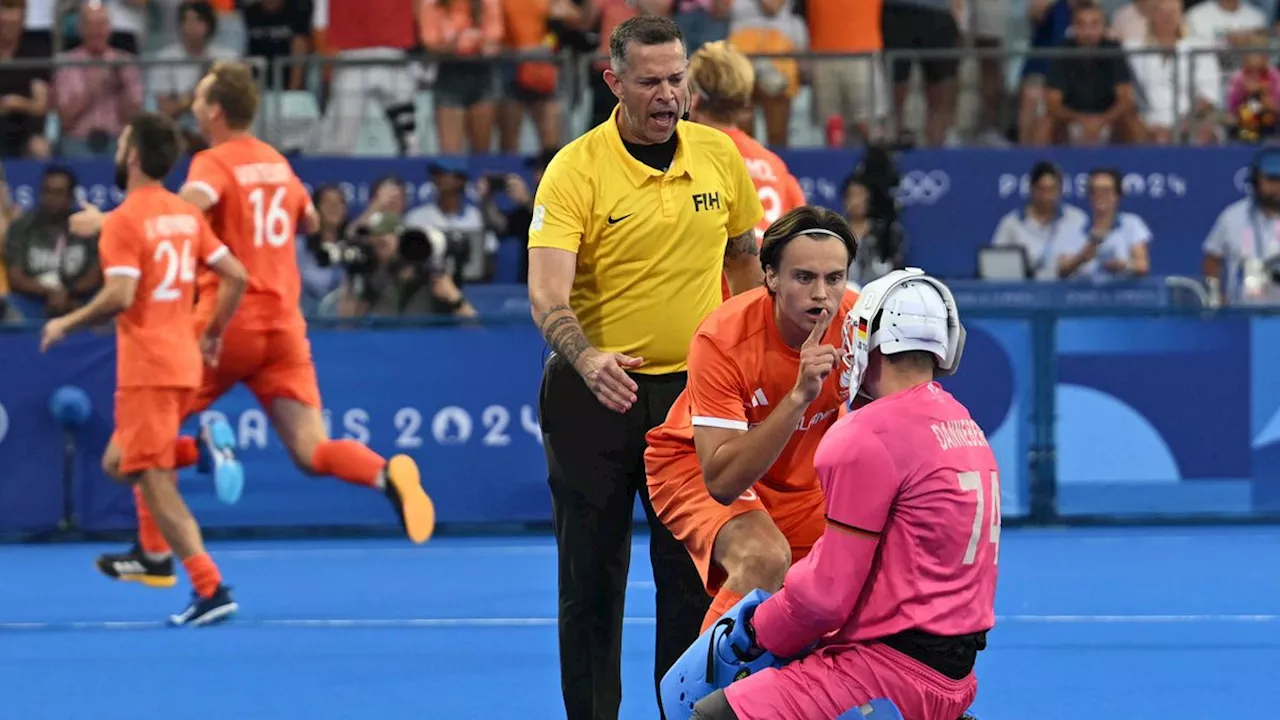 Nach Finalsieg im Hockey: Niederländischer Torschütze provoziert geschlagenen deutschen Keeper