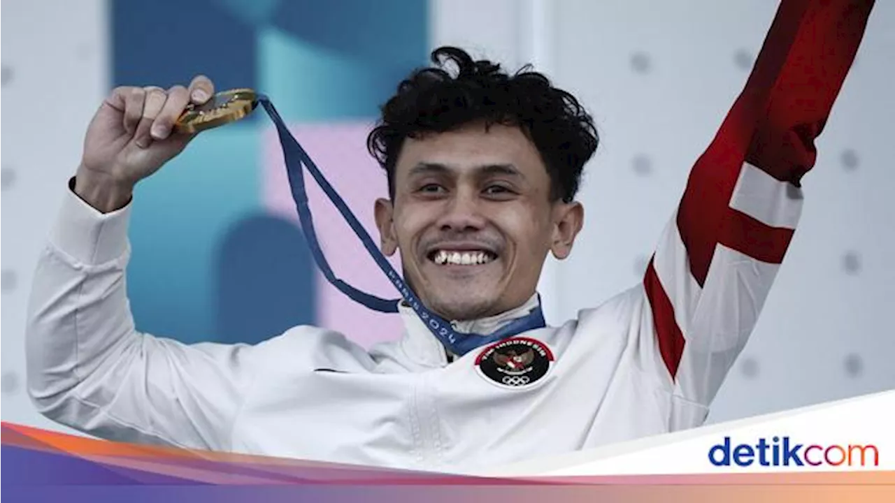 Doa Ibu Tanpa Henti Iringi Veddriq hingga Raih Emas Olimpiade Paris 2024