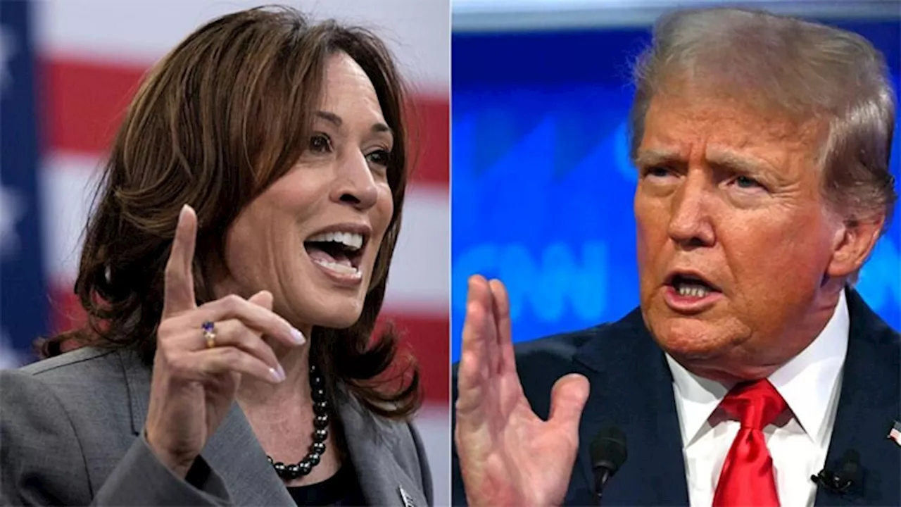 Trump says he's agreed to three presidential debates with Harris in September