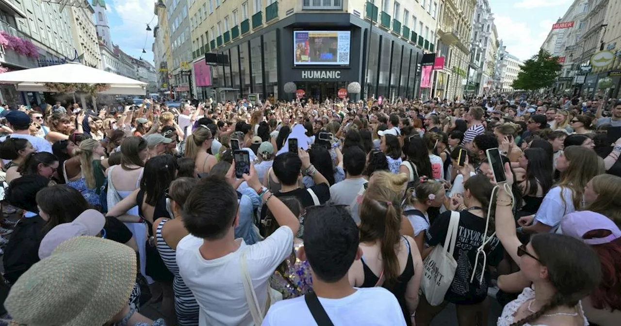 Streets filled with Taylor Swift fans in act of unity after Vienna shows cancelled