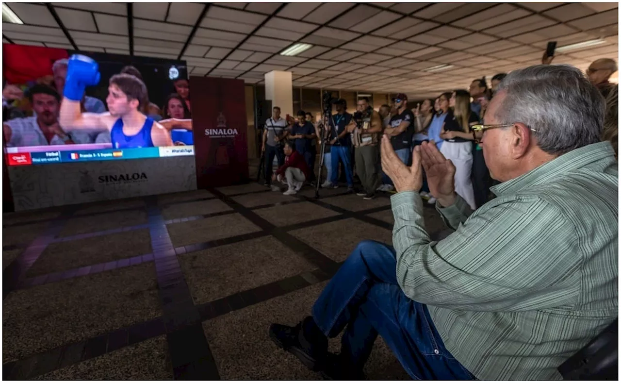 Sinaloa festeja medalla de plata de Marco Verde en los Juegos Olímpicos de París 2024