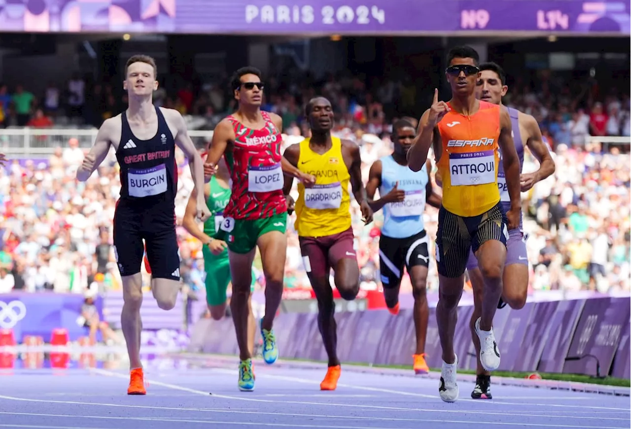 Attaoui se convierte en el segundo español en una final olímpica de 800m