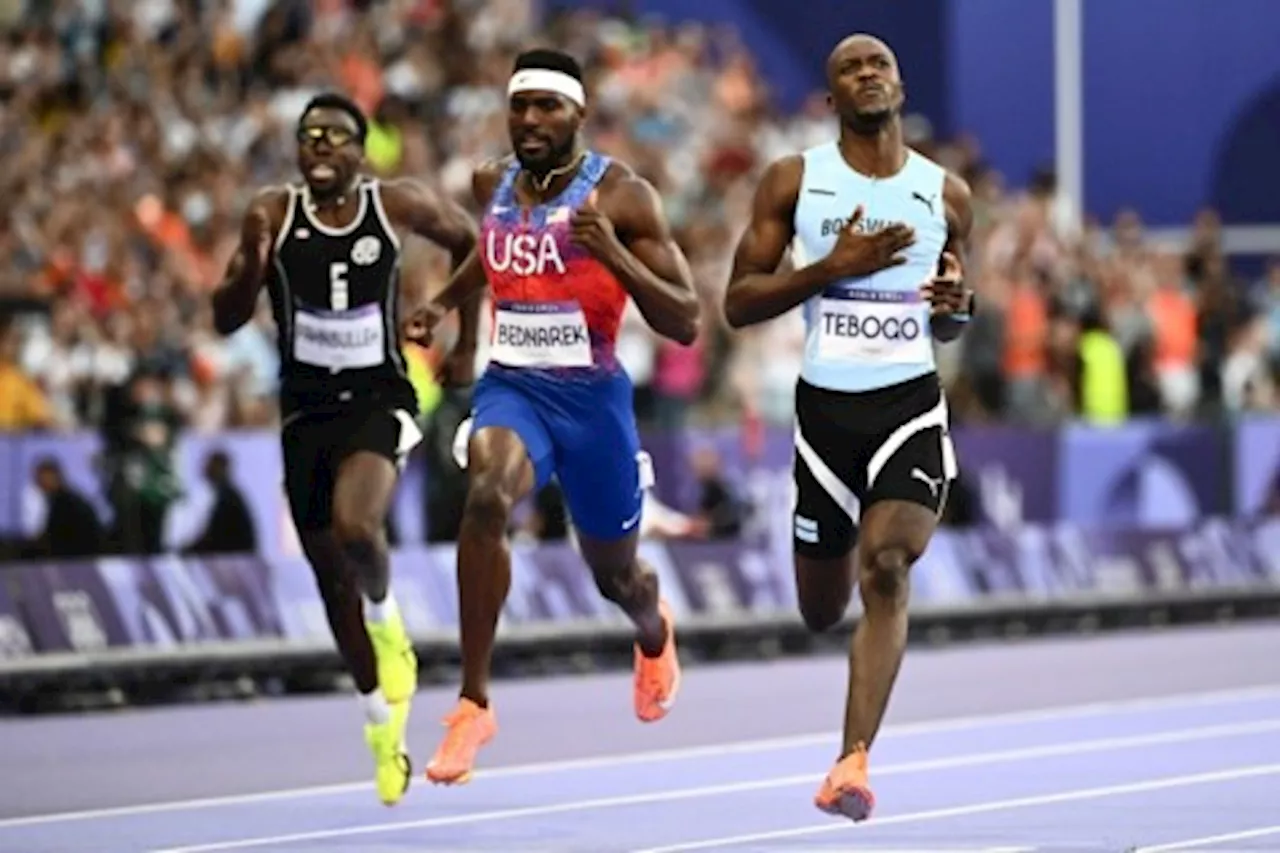 Tebogo upstages Lyles to become first African to win Olympic 200m