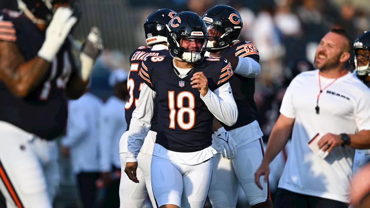 Bears QB Caleb Williams set for NFL debut vs. Bills