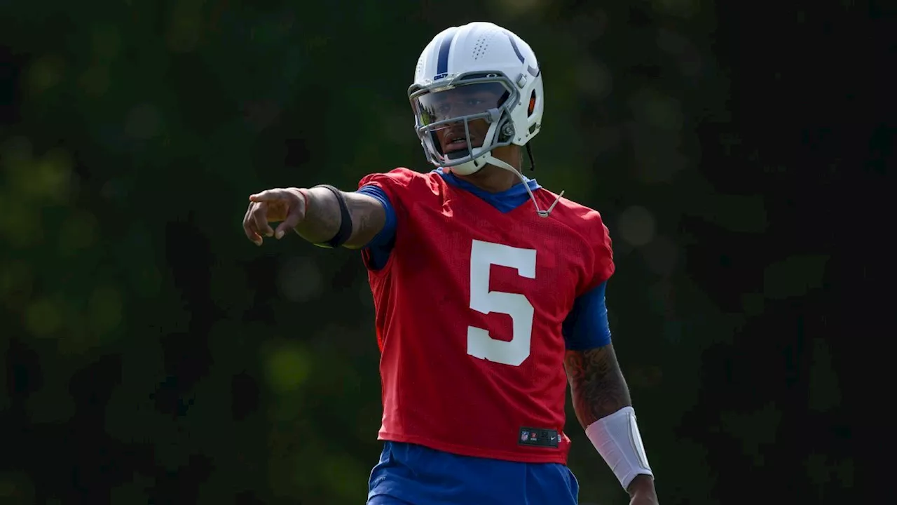 Colts QB Anthony Richardson hopes to 'make a few plays' vs. Broncos