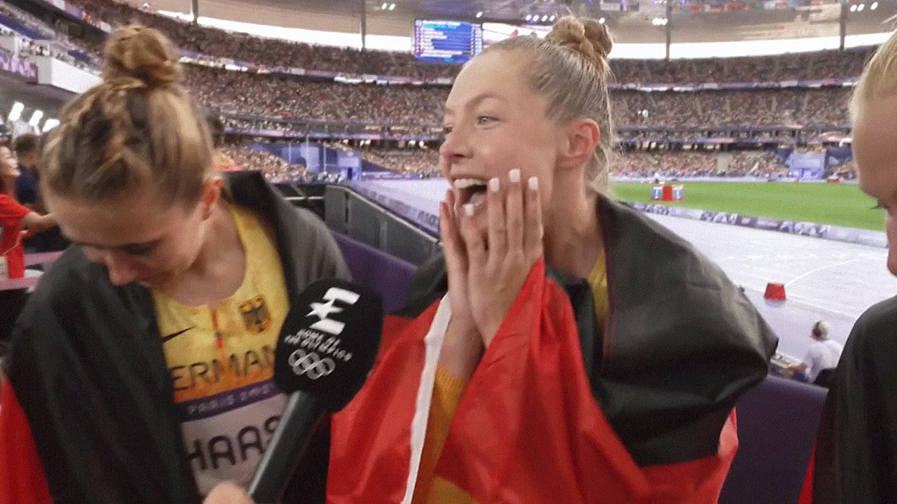  Leichtathletik: Gina Lückenkemper feiert Meilenstein im Live-TV - 100-Meter-Zeit 'das i-Tüpfelchen'