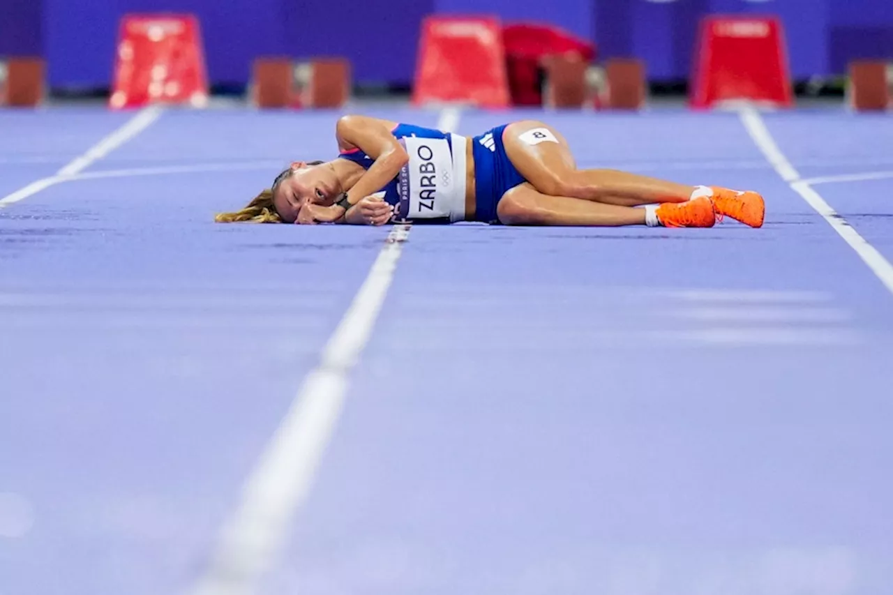 Schock-Szene: Läuferin kollabiert röchelnd bei Olympia-Finale