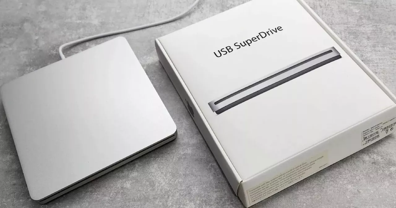 SuperDrive USB de Apple: Una trayectoria de más de 15 años ha llegado a su fin