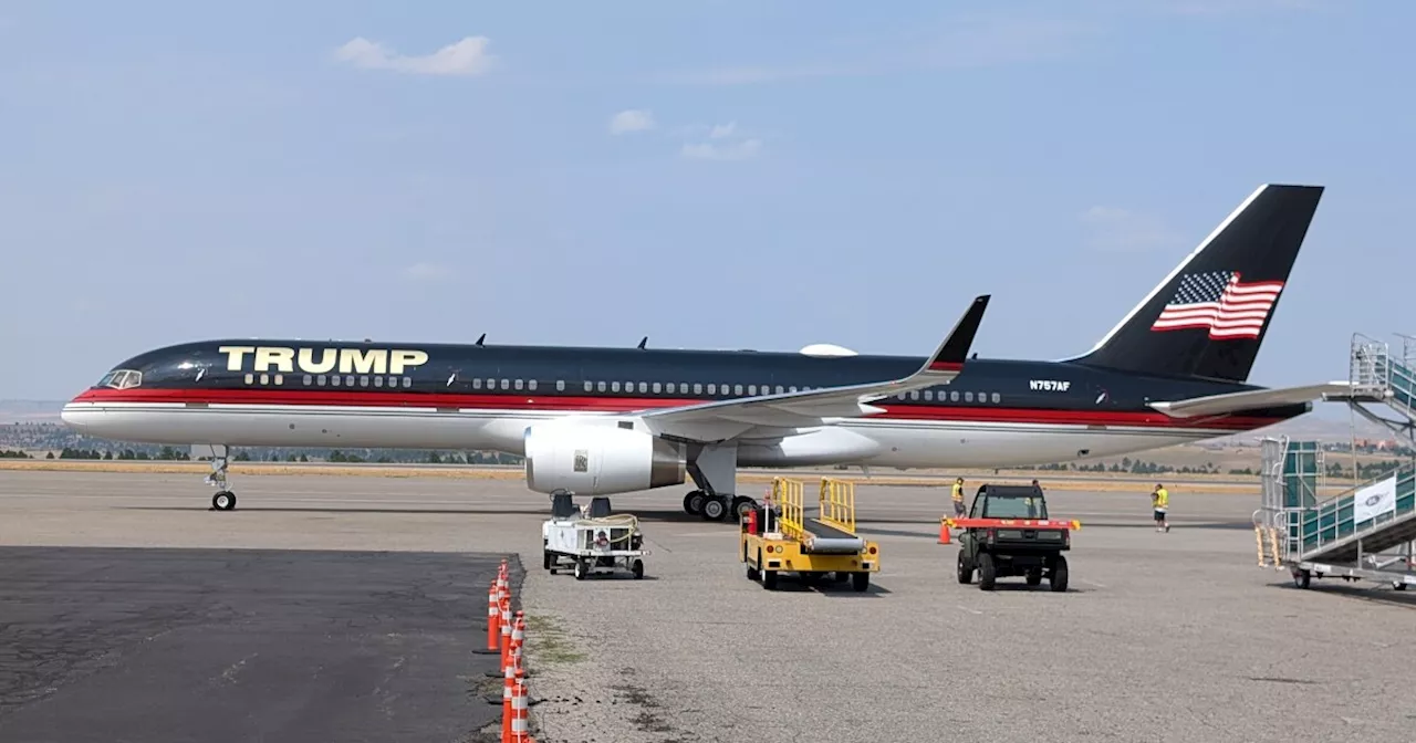 Trump's plane lands in Billings, Montana, after reported mechanical issue