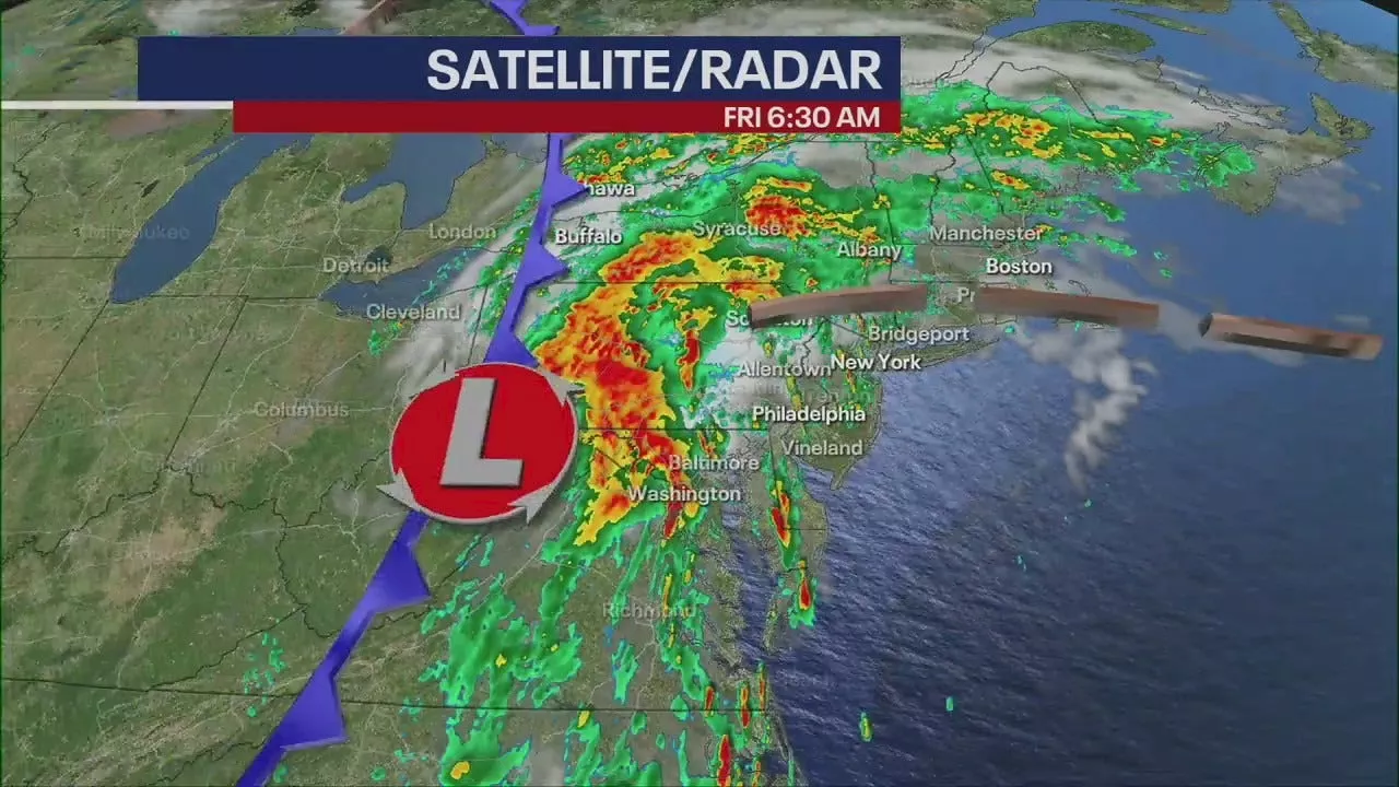 NYC Debby tracker today: Tornado watch issued in NJ, NY