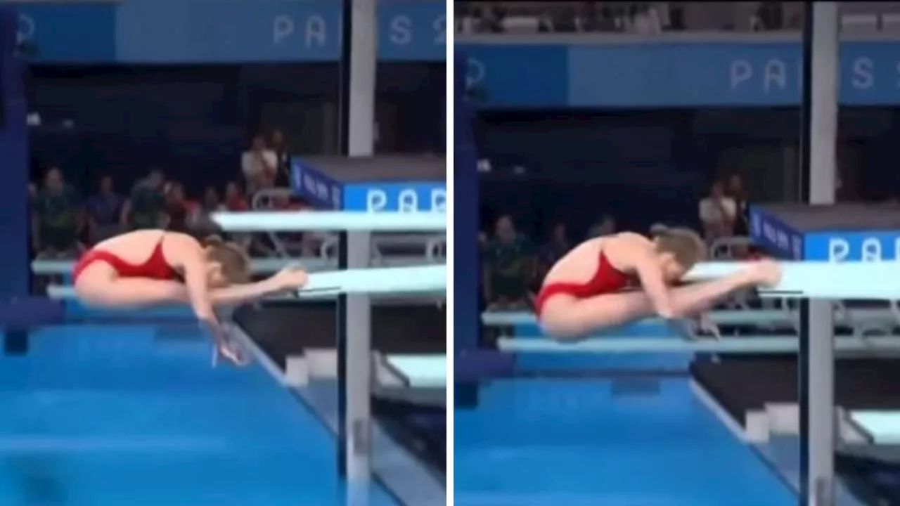 ‘Get up and keep going’: Olympic diver’s inspirational response to nightmare 0.0 score