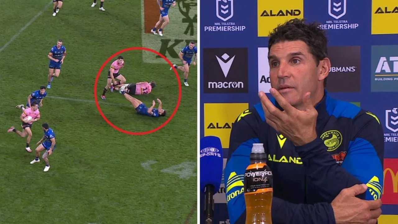 ‘It cost us the game’: Eels furious over missed call in match-winning try as Gutho unleashes on Bunker