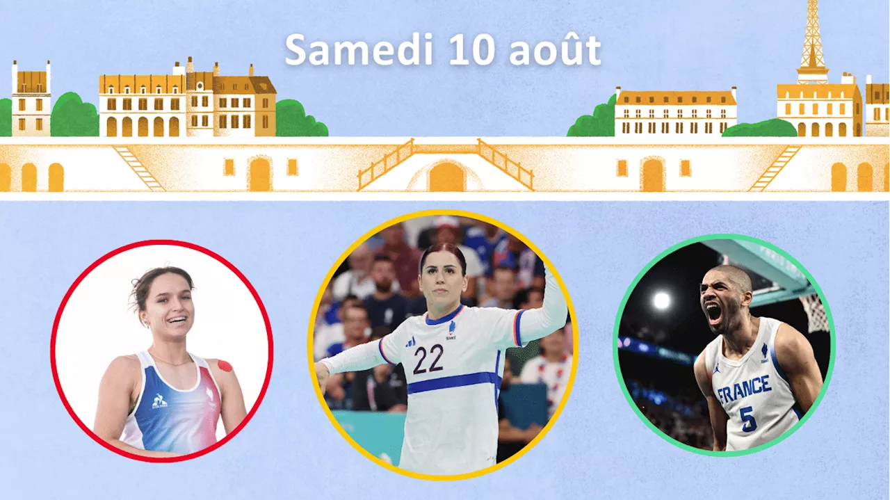 Programme des JO 2024 : handball, basket, volley, les Bleus se rêvent en or… Les rendez-vous olympiques du 10 